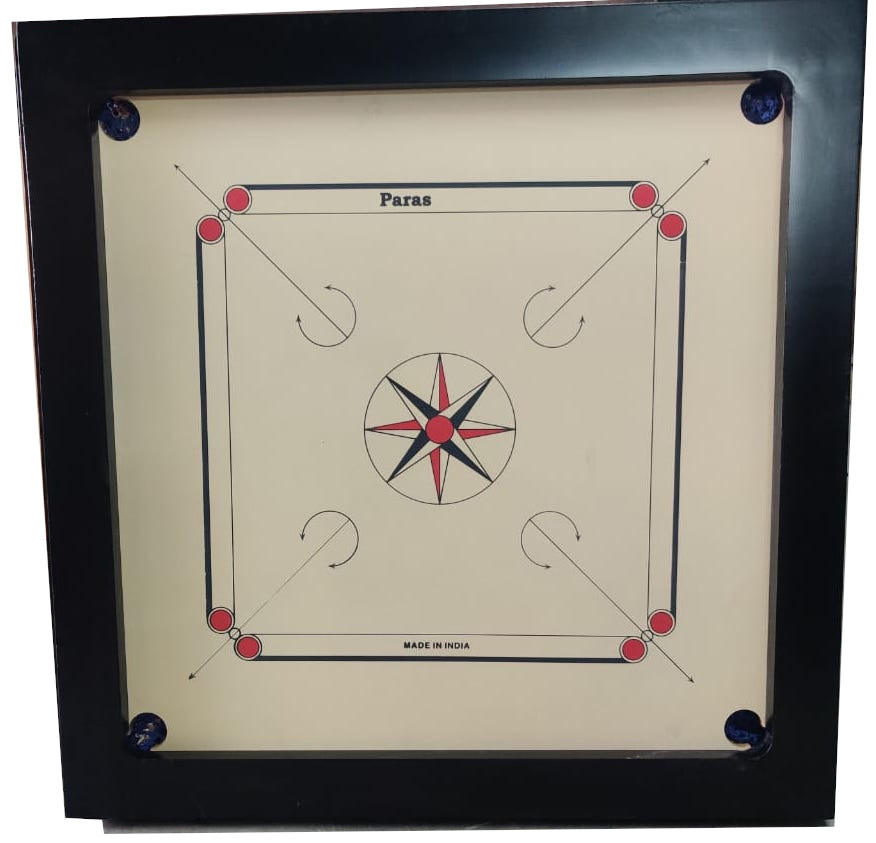 Carrom Board /w Coins & Striker (Surco Ellora Youth / Kids Size)