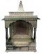 Handmade Oxidized Silver Pooja Mandir Temple for Home Handmade Oxidized Silver Pooja Mandir Temple for Home