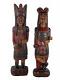 Handmade Wooden Native American Indian Fighters - 68"