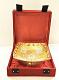 Gold Plated Bowl in Red Velvet Gift Box Gold Plated Bowl in Red Velvet Gift Box