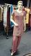 Salmon Pink Zari Work Salwar Kameez Suit (M) Salmon Pink Zari Work Salwar Kameez Suit (M)