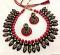 Red & Black Terracotta Choker Grand Set /w Jhumka Red & Black Terracotta Choker Grand Set /w Jhumka