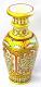 Hand-carved Marble Flower Vase /w Embedded Pearls Hand-carved Marble Flower Vase /w Embedded Pearls