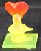 Crystal Shivling \w Naag (3" tall)