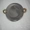 Stainless Steel Tawa Style Starter Plate /w Copper Handles - 7" - 10" 