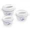 Cello Hot Pot Casseroles Set - Alpha (3Pcs )