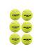 Nivia Heavy Tennis Cricket Balls (6 Yellow Balls)
