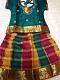 Pattu Pavadai set/Dark Green 3-4 yr old Girls 
