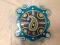 Decorative Assorted Green & Blue Haldi Kumkum Thali