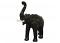 Handmade Leather Elephant Figurine 18"