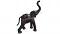 Handmade Giant Leather Elephant Figurine - 5'6" Handmade Giant Leather Elephant Figurine - 5'6"