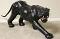 Handmade Big Panther / Chittah Leather Figurine - 20" Handmade Big Panther / Chittah Leather Figurine - 20"