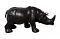 Handmade Large Rhino Leather Showpiece - 16" Handmade Large Rhino Leather Showpiece - 16"