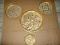 Decorative Golden Bandhani Tray / Chab (4 Pcs) Size 0,2,3,5 Decorative Golden Bandhani Tray / Chab (4 Pcs) Size 0,2,3,5