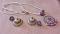 LKK-001 - Lavender & Offwhite Quilled Jewelry Set LKK-001 - Lavender & Offwhite Quilled Jewelry Set