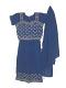 Kids Lehenga Choli Ensemble W/ Beads & Sequins Work Kids Lehenga Choli Ensemble W/ Beads & Sequins Work