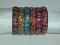 Colorful Bangles, Indian Lakh Metal Bangles/kada For Adults, Size 2/8 XL Colorful Bangles, Indian Lakh Metal Bangles/kada For Adults, Size 2/8 XL