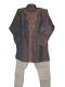 Boys Kurta Pajama In Grey & Blue With Embroidery Boys Kurta Pajama In Grey & Blue With Embroidery