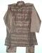 Boys Indian Kurta Pajama Set In Maroon & Gold Color