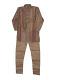 Boys Jamawar Churidar Kurta In Maroon & Green
