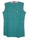 Sleeveless Cotton Turquoise Kurti / Tunic For Women