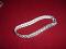 Silver Bracelet For Adults From India, 8" Long