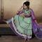 Anarkali Suit, Ellora Unstitched Anarkali Churidar Suit