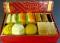 Indian Sweets Gift Box, 2/3 Lbs Bandhani Box for Diwali