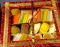Indian Sweets Assortment in Bandhani Gift Box, 1.5 Pound Indian Sweets Assortment in Bandhani Gift Box, 1.5 Pound