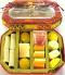 Rakhi Gift Pack, Indian Sweets & Rakhi Combo, 1 1/2 Lbs Box Rakhi Gift Pack, Indian Sweets & Rakhi Combo, 1 1/2 Lbs Box
