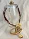 Thewa Artwork, Handmade Rajasthani Wine/Gold Jewelry Set Thewa Artwork, Handmade Rajasthani Wine/Gold Jewelry Set