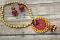 Red and Orange Terracotta Chakra Necklace Jhumka Set