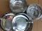 6 Piece Stainless Steel Multipurpose Container (Dabba)