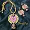 Handcrafted Orange & pink Terracotta chakra set Handcrafted Orange & pink Terracotta chakra set