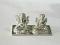 Handcrafted 999 Fine Silver Ganesh & Lakshmi Idols - 60 gms
