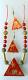 Terracotta Triangle Necklace and Earring Set Terracotta Triangle Necklace and Earring Set