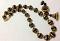 Hand Carved Black & Gold Necklace & Jhumka with Intricate Design