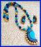 Sangu Type Handmade Terracotta Set in Blue Shades Sangu Type Handmade Terracotta Set in Blue Shades