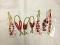 Small Bead Mala for God Statue, Assorted Color Small Bead Mala for God Statue, Assorted Color
