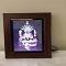 Padamavati Maa Hindu Goddess Glow Frame Padamavati Maa Hindu Goddess Glow Frame