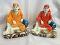 Colorful Sadguru Shirdi Sai baba Idol in Sitting Pose
