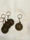 OM Symbol Key Chain with Gayatri Mantra 