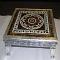 Meenakari Bajot, Handcrafted Bajoth Table (Chowki) \w Carving Meenakari Bajot, Handcrafted Bajoth Table (Chowki) \w Carving