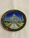 Taj Mahal Round Blue Fridge Magnet Taj Mahal Round Blue Fridge Magnet
