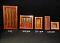 Red Bandhani Empty Indian Sweet / Mithai Gift Boxes Red Bandhani Empty Indian Sweet / Mithai Gift Boxes