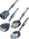 Stainless Steel Serving Spoons Set - 4 Stainless Steel Serving Spoons Set - 4