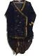 Cotton Navy Blue Bengali Dhoti Kurta For Kids Cotton Navy Blue Bengali Dhoti Kurta For Kids
