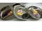 Small Stainless Steel Snack Plates - 6 Pcs / 3 Sizes Small Stainless Steel Snack Plates - 6 Pcs / 3 Sizes