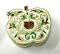 Carved Apple Shaped Mukhwas / Dry Fruits Box Carved Apple Shaped Mukhwas / Dry Fruits Box