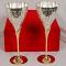 Hand Carved Brass Silver Wine Glasses Hand Carved Brass Silver Wine Glasses